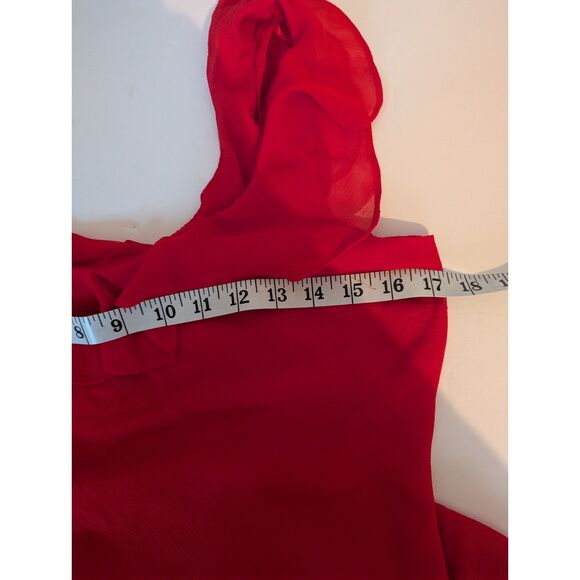 Women's Ruffle Wrap Dress - A New Day - Size XS - Picture 5 of 7